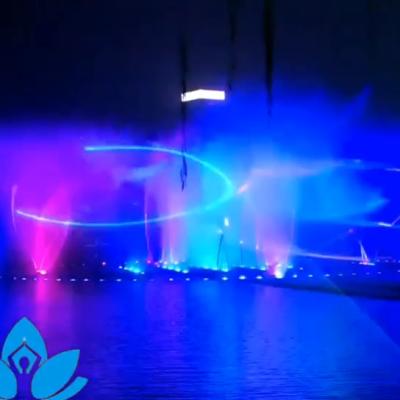 China Modern Large Exhibition Garden City Light Water Fountain Gasoline Price Central Music Fountain for sale