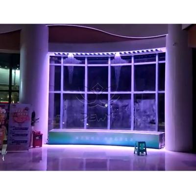 China Modern Hotel / Shoping Mall Digital Graphic Water Curtain for sale