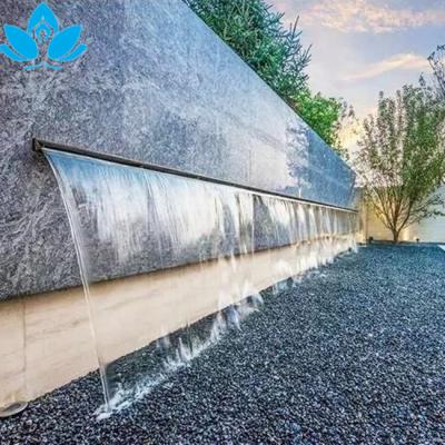 China Modern Landscape Water Fountain Wall Waterfall China Outdoor Or Indoor Decoration for sale