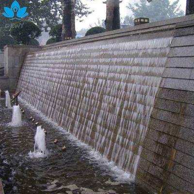 China Modern Outdoor Wall Water Fountain With Pool Fountain Spout for sale