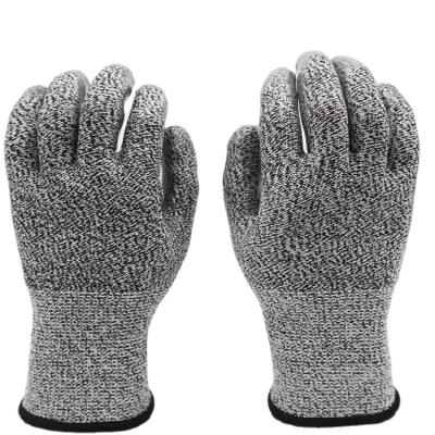 China Fire Proof Gardening Gloves Heat Resistant Silicone Coated Super Grip Cut Resistant Gloves for sale