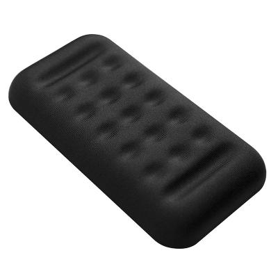 China Comfortable Memory Foam Silicone Mousemat Silicone Mouse Wrist Pad Mouse Palm Pad Wrist Rest Ergonomic Mouse Palm Rest Hand Rest Sliding Pad for sale