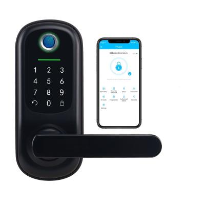 China Factory Sale Various Fingerprint Cheap Biometric Door Lock App Keyless Digital Smart Door Lock A02 for sale