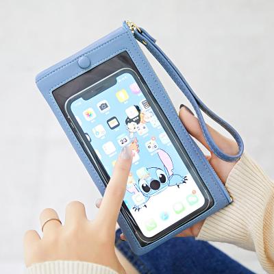 China High Quality Cute Fashion Touch Screen Mobile Phone Bag Eco-friendly Women Cell Phone Cross - Body Bags Touch Screen Purse for sale