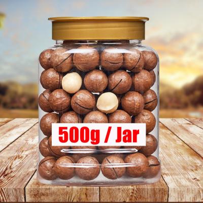 China OEM Low Fat Wholesale Jar 500g Australia Hazel Snacks Nuts and Fruit Dry Food for sale