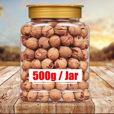 China OEM Low Fat Jar 500g Susceptible Walnut Snacks Nuts And Dry Fruit Food for sale