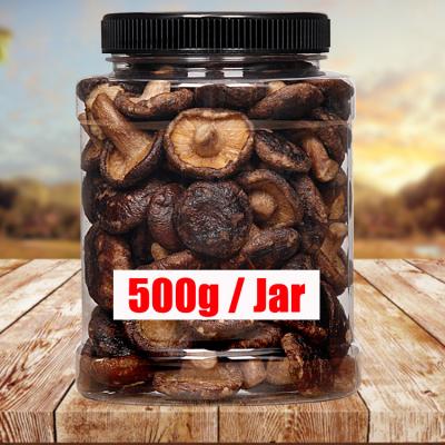 China Wholesale Dried OEM Jar 500g VF Crispy Mushrooms And Vegetables Dried Mushroom Crunchy Snacks Dehydrated Crispy Dried Fruits Vegetables for sale