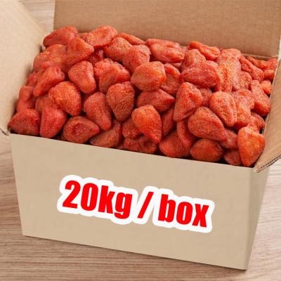 China OEM Wholesale PRESERVED Whole Box Canned Sweet and Sour Dried Fruit Strawberry Snacks Dried Fruit Food for sale