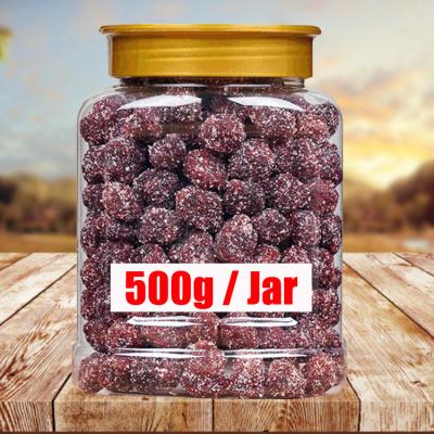 China OEM Wholesale Jar 500g PRESERVED Bayberry Frozen Snacks With Rock Sugar Dried Fruit Food Preserved Fruit for sale