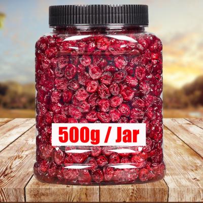 China OEM PRESERVED Wholesale Jar 500g Dried Fruit Snack Dried Fruit Cranberry Fruit Canned Sweet And Sour Food for sale