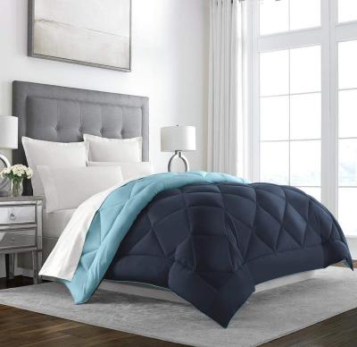 China Home All Seasons Queen Full Size Reversible Duvet Comforter , Lightweight Summer Alternative Down Comforter for sale