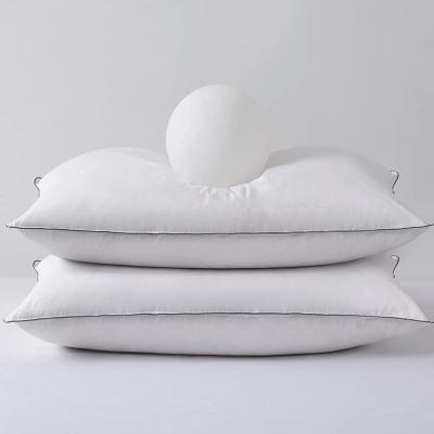 China 233TC 100% Cotton Anti-Static White Down, Proof Goose Feather Down Pillow for sale