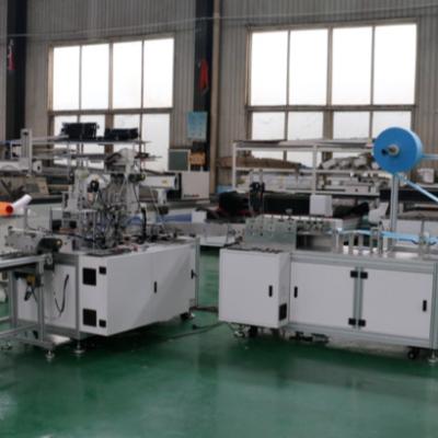 China Automatic Medical Products 1+1 Mask Machine With Ten Servo Motors for sale