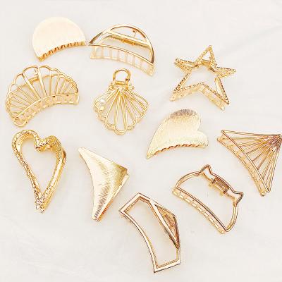 China Simple hair scuff style hair accessories nc metal hair clips women hair clips large claw clip FS2031 for sale