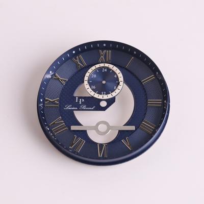 China New Brass Modern Goods Custom Watch Dial Geneva Quartz Watch Case Dial Band for sale