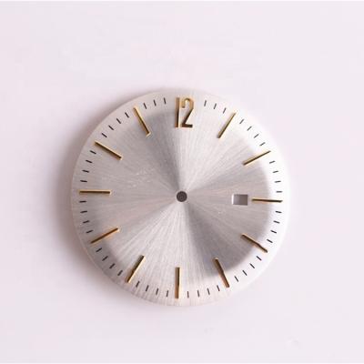 China Brass OEM Curved Watch Dial Bend Watch Dials Brass Watch Parts for sale