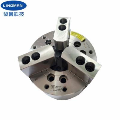 China Hot Selling Solid 5 6 8 10 12 Inches Cnc Power Chuck 3 Jaw Hydraulic Lathe Chuck zu verkaufen