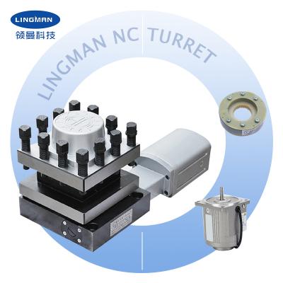 China Torreta NC vertical LD4-6132 de alta precisão de 4 posições para máquina de perfuração de torreta CNC à venda