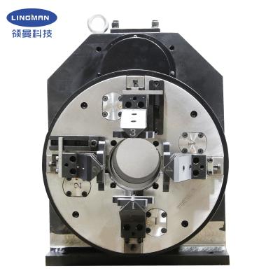 China Steel Laser Chuck 90 Pulling Chuck For Round Tube Laser Fully Enclosed Integrated Rear Chuck Front Chuck for sale