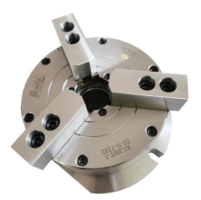 China Zentrale hohle Rohr-Chuck Three Jaw Chuck In-Drehbank-Maschine zu verkaufen