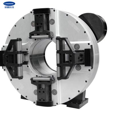 China De hoge Draaibank van Chuck For CNC van de Nauwkeurigheids Volledige Slag Pneumatische Te koop