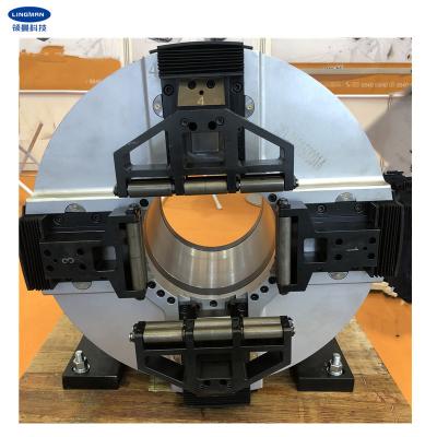 Китай Пневматическая челюсть цыпленка 4 токарного станка CNC для автомата для резки трубы лазера продается