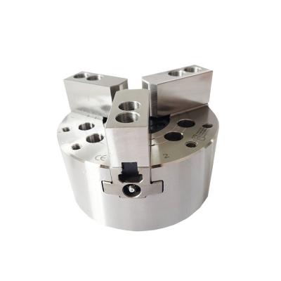 Cina tornio idraulico a 12 pollici Chuck Large Through Hole Structure di CNC 4 6 8 in vendita