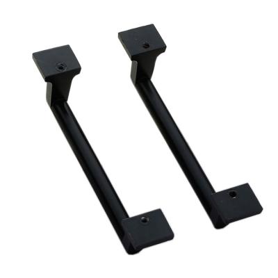 China Durable Custom Black Cabinet Handle For Kitchen Cupboard Hot Sale Zinc Alloy Sideboard Pull Handle for sale