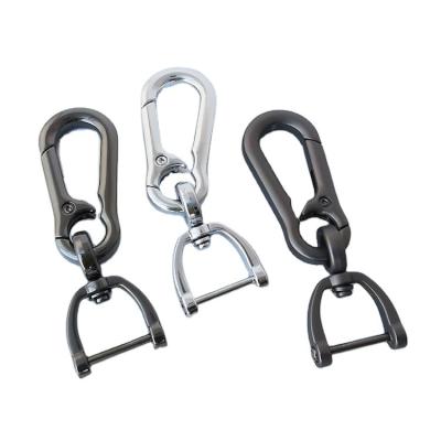 China Environmental Friendly Wholesale Carabiner Keychains Current Hot Selling Carabiner Keychains Metal Zinc Alloy Key Chain for sale