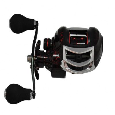 China Straight Carp Casting Reel Straight Fishing Double Color Metal Spools Hot Sale Gear Bait Casting Reel for sale