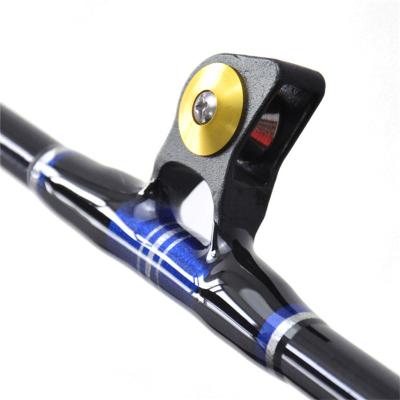 China Heavy Duty Glass Quality Glass Raft Fishing Rod Boat Rod Seawater Building Fishing Rod for sale