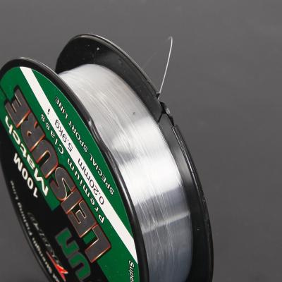 China Customizable Monofilament 100m Nylon Twine Nylon Optional Fishing Line For Sale for sale