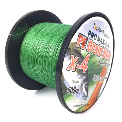 China High Strength High Tensile PE High Power 300M 4 Yarn Fishing Lines Braided Multifilament Carp Sea Saltwater Floating Fishing Line for sale