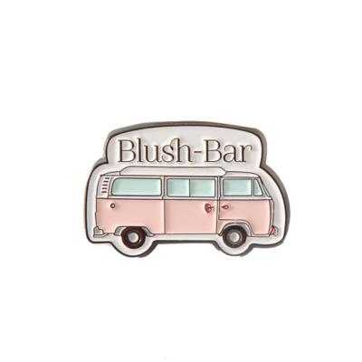 China Europe Support Customization Brass Enamel Badges 3d Lapel Name Card Logo Bus Cute Support Pins for sale