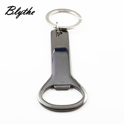 China Viable Hot Selling Promotional Custom Aluminum Bottle Opener Parts, Key Ring Bottle Opener for sale