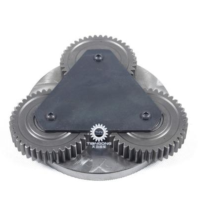 China Onderdelen voor bouwmachines ZAX60 Versnellingsbak voor graafmachines Versnellingsbak 1e 2e Planetary Carrier Gear Set Te koop