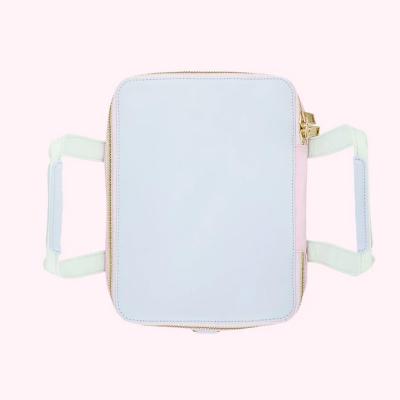 China Fashion Waterproof Woman Beach Work Bag Insulated Pink Picnic Cooler Tote Bag Personalized Lady Lunch Cooler Bag for sale