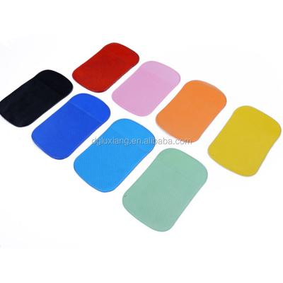 China Brief & 2020 Simple Color New Arrivals 2020 Wholesale Cheap PU Car Anti Slip Pads Adhesive Cell Phone Pads Cell Phone Pads Super Powerful Sticky Gel Cheap for sale