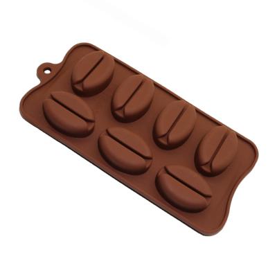 China Amazon Seller Hot Viable Silicone Ice Cube Tray 7 Chocolate Mold Fondant Molds DIY Silicone Chocolate Kitchen Baking Accessories for sale