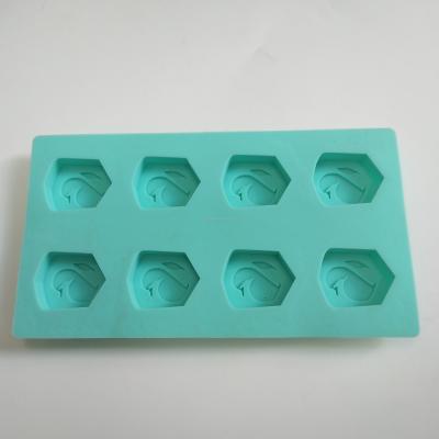 China Amazon Sustainable Hits 2021 Custom Design Ice Ball Mold Ice Cube Tray Custom All Shape Silicone Ice Cube Trays for sale