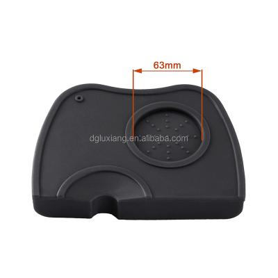 China Wholesale 2021 Amazon Soft Hits Discount Espresso Silicone Mat Coffee Tamp Corner Mat Silicone Coffee Tamper Mat for sale