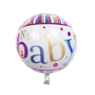 China 2021 Promotional New Toy Design Balloon 18 Inch Foil Newborn Baby Balloon Baby Shower Balloons Decoration for sale