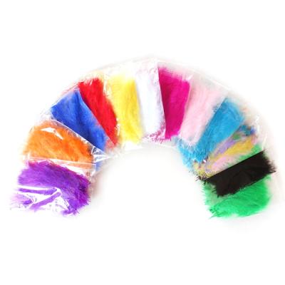 China Advertising Toy Wholesale 100pcs/bag Colors All DIY Craft Feather Bobo Balloons Feather Decoration Balloon Accessory for sale