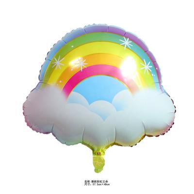 China Hot Selling Birthday /Wedding Party Decor/Gifts Cartoon Colorful Cloud Shaped Foil Helium Balloons For Party Decoration for sale