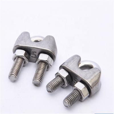 China 1.5mm 304 316L factory stainless steel wire rope mandrel direct chuck tensioner wire rope below u-shape mandrel for sale