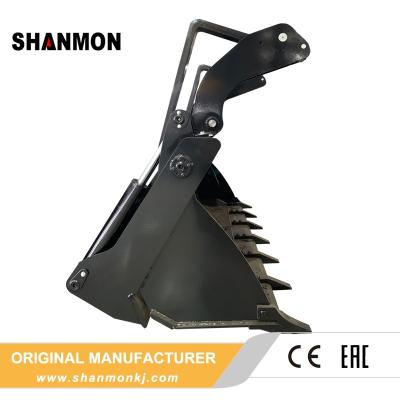 China 6 In 1 Bucket Backhoe Loader Attachments Saving Time In Building Construction for sale