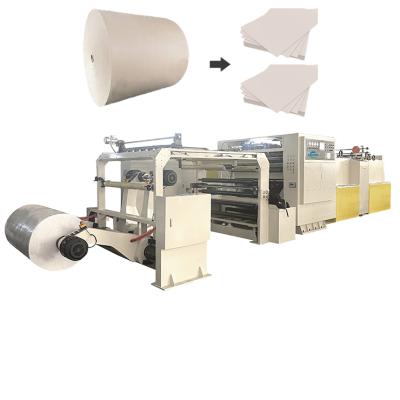 China Shops SM Model Servo Control Automatic Paper Elephant Roll Printing To Cover Slitter For Offset Use With Good Price for sale