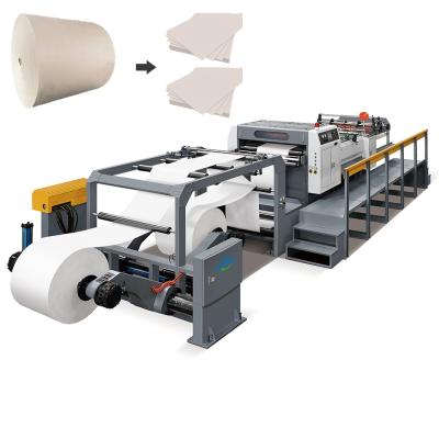 China Printing Stores Hamburger Wrapping Paper Sandwich Paper Roll Lapping Cutting Machine For Sale for sale