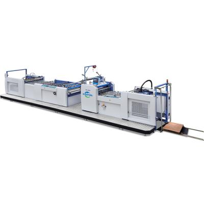 China Food 20 Years Experience SW-1050G Model PET Film Thermal Laminating Machine For Paper Sheet With Automatic Chain Cutting for sale