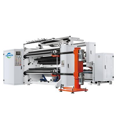 China Model Stores HQG High Speed ​​Automatic Jumbo Roll Paper Printing Roll Cutting Slitting And Rewinding Machine With Constant Stable Performance for sale